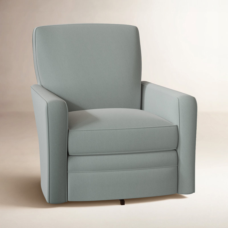 Loft Living Swivel Armchair, Cunningham 41 Damask, No