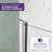 Myth 28 in. W x 56 in. H Hinged Frameless Tub Door with Tsunami Guard Technology-50305170