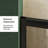 60.In W X 72.In H Single Sliding Shower Door, 1/5 Inch Thick Clear Tempered Glass Shower Door