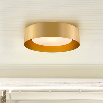 Levasseur 1 - Light Simple Drum Flush Mount