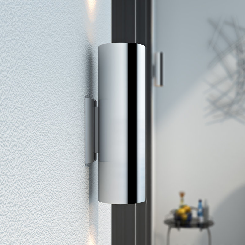 Applique murale d'extérieur à 2 lumières Allrud, Aluminium brossé
