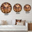 Loup dans l'herbe - horloge murale-60187006