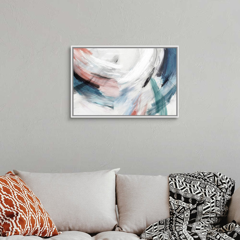 "Nuits blanches I" par PI studio-impression sur toile, Toile blanche encadrée, H 22 po x l 32 po x P 1,75po