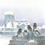 «Birdies and Windmill», impression sur toile-29479714-73579734-73579729