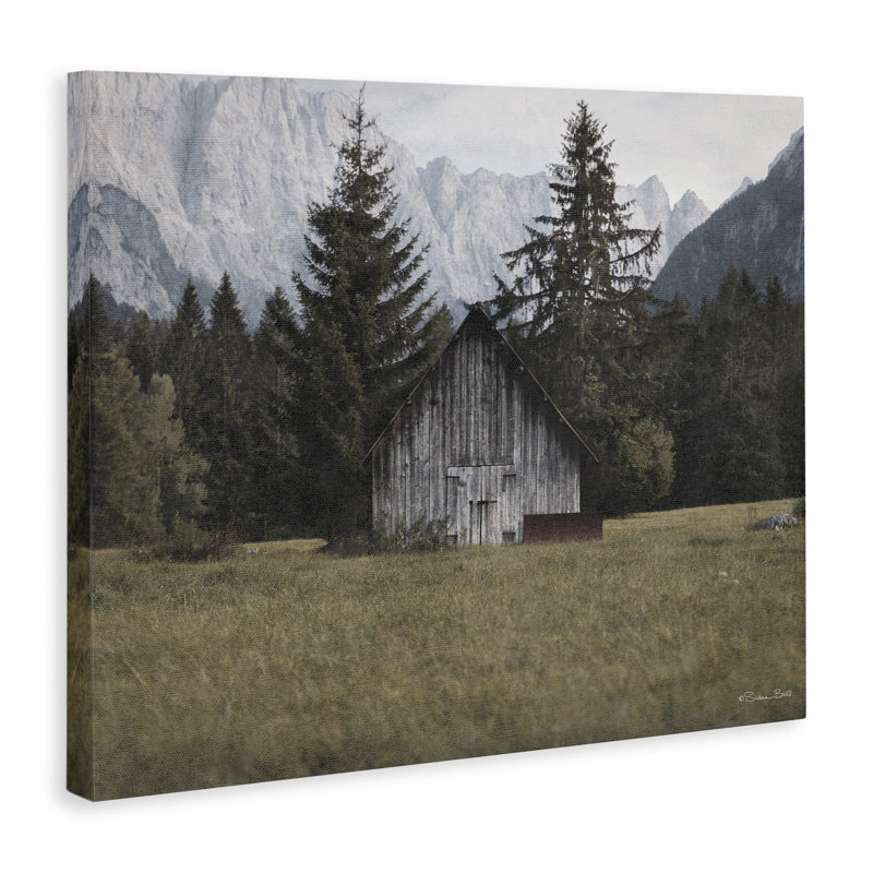«Rustic Cabin Landscape» par Susan Ball, H 30 po x l 40 po