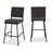 Outdoor PE Rattan Armless Barstools Set of 2-1173515113
