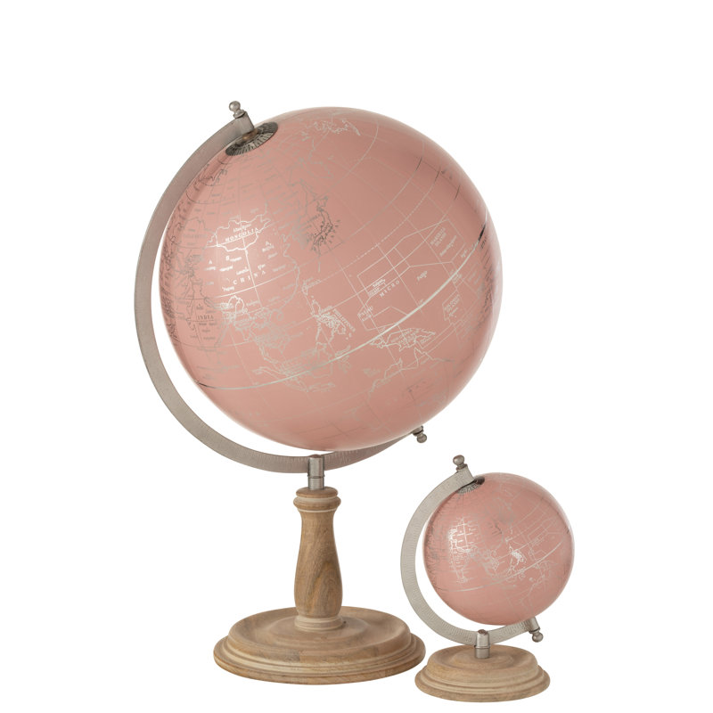 Sonnier Wood Tabletop Globe