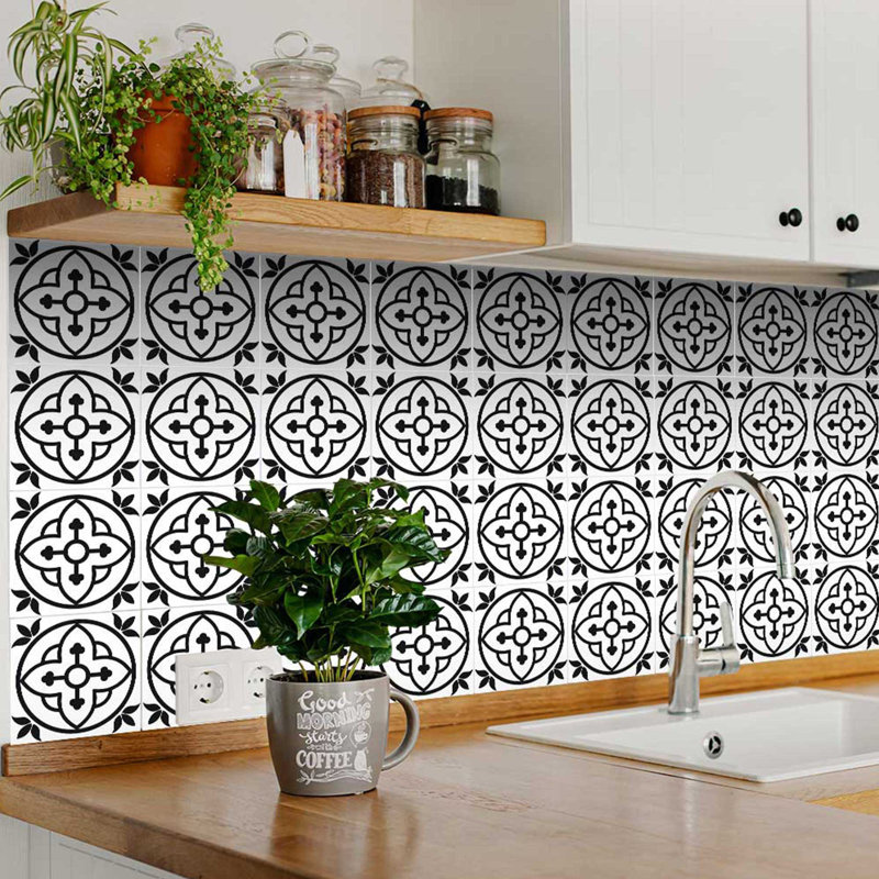 12'' W x 12'' L Vinyl Peel and Stick Field Tile