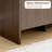 60” Sideboard Curved Cabinet With 4 Doors-55276449