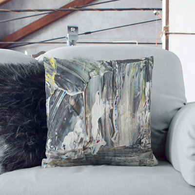 Abstract Square Throw Cushion