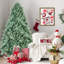 Arbre de Noël 6 pi teinté bleu-vert-14611404-14611403