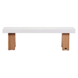 Clip Outdoor Dining Bench