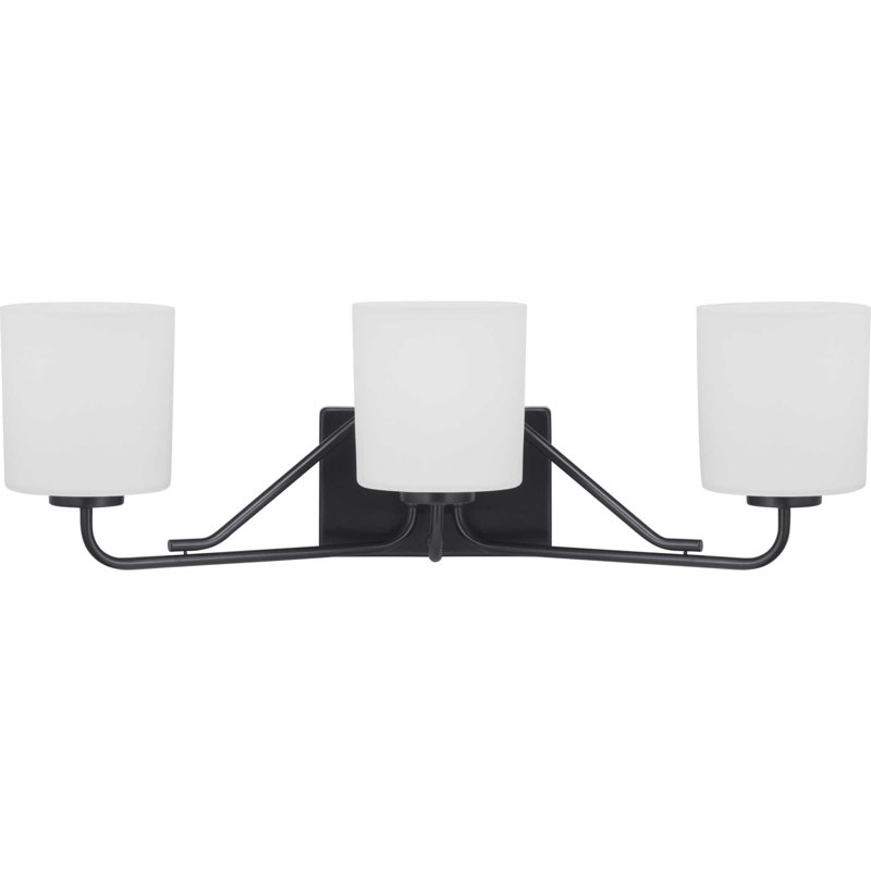 Aiana 3 - Light Dimmable Vanity Light, Black