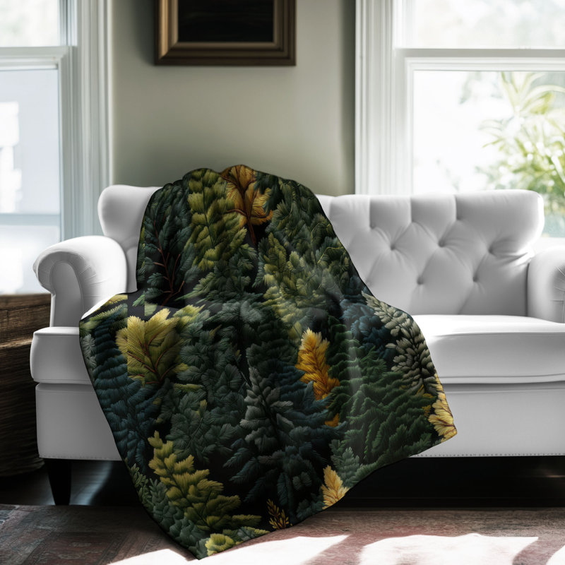 Couverture en sherpa Blan, Grand lit