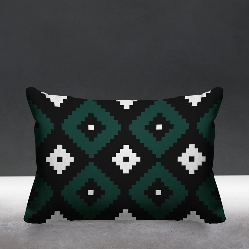 Coussin intérieur / extérieur Nosi, Émeraude