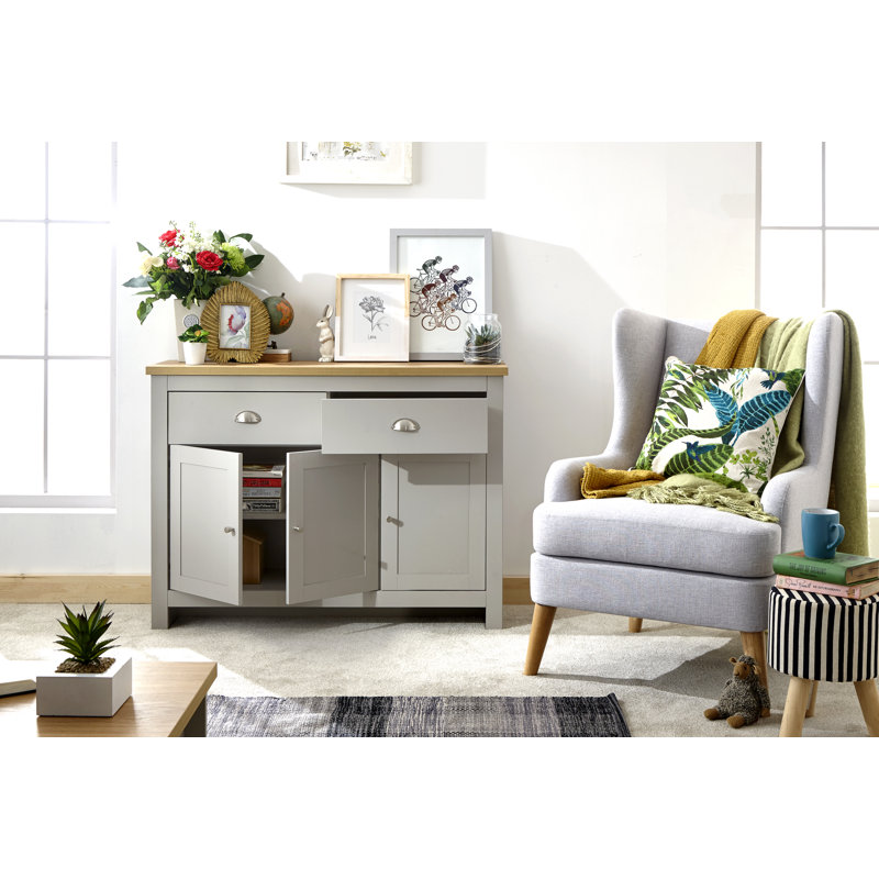 Loretta 111.7cm Sideboard, Grey