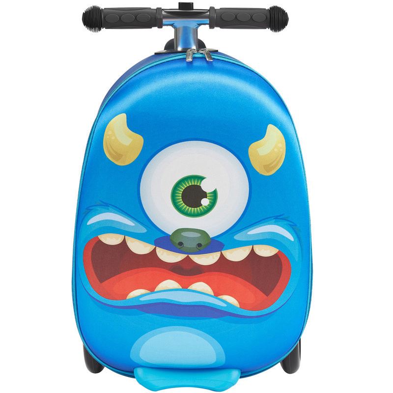Valise à roulettes pour enfants 20 pouces avec roues Flash
