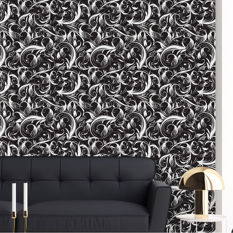 Panneau de papier peint, Vinyle, L 10,4 po x l 25 po