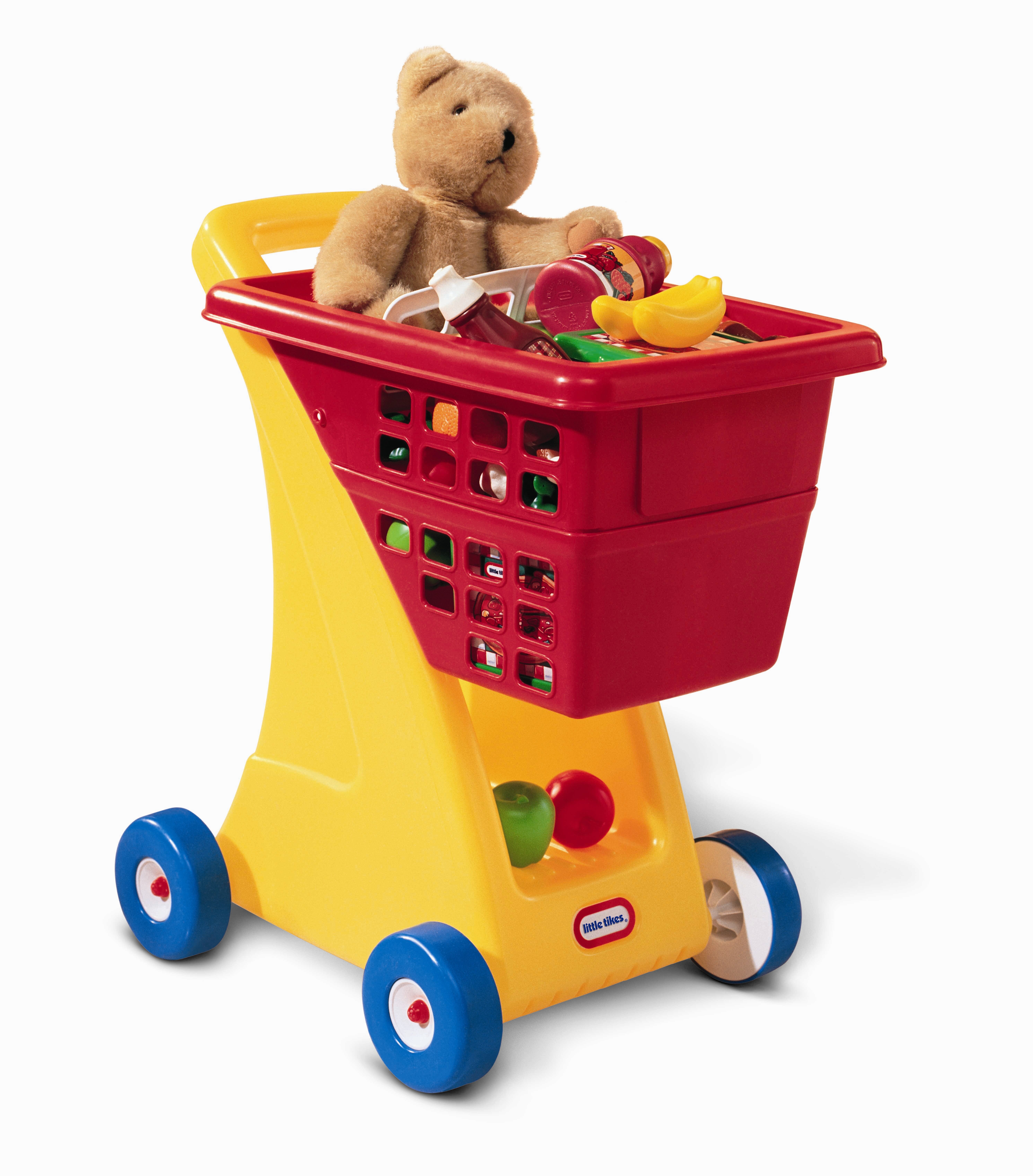 Melissa & Doug Bundle Includes 2 Items Toy Shopping Cart with