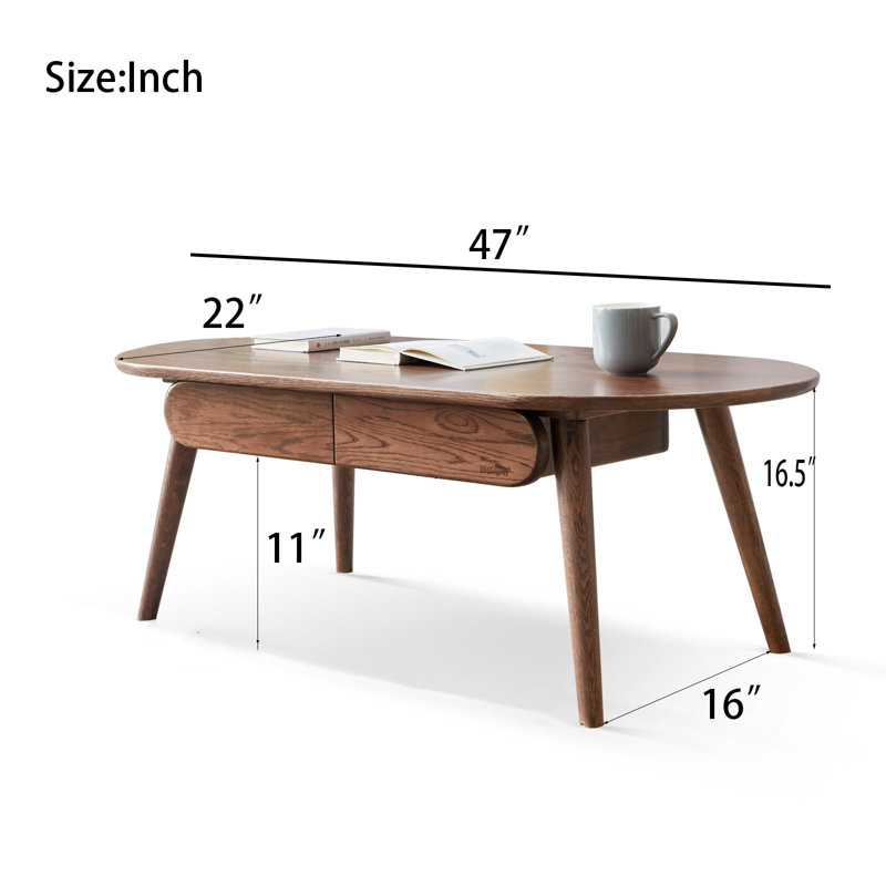 Laines Solid Wood Coffee Table
