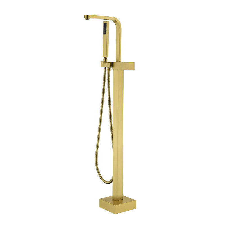 Floor Tub Spout, Gold