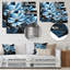 Décoration murale grise et bleue Botanical I - Abstract Botanicals-1596209587