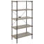 Octa 162cm H x 80cm W Manufactured Solid Wood Etagere Bookcase-1614562051-1614562050