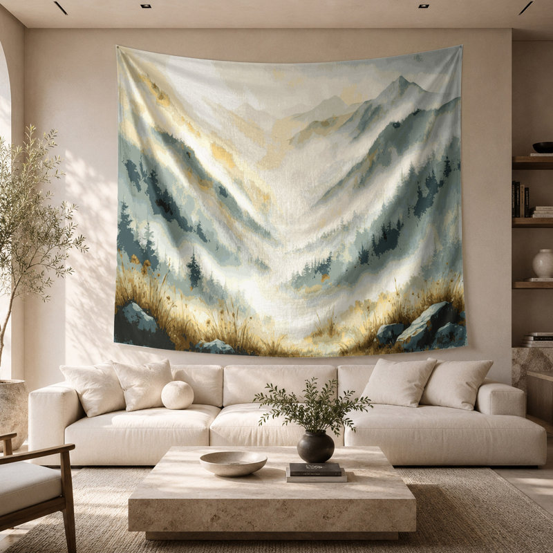 Tapisserie murale Sci Fi Valley, 26 po x 36 po