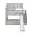 Twin Over Twin Bunk Bed With Trundle-303855705