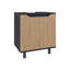 Armoire encastrée avec deux portes et tablettes de rangement intérieures Marlo-1402206887