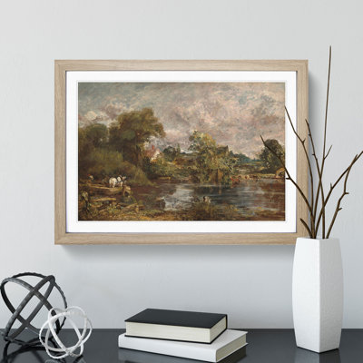 The White Horse by John Constable - Picture Frame Painting