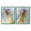 «Chicken Portrait I», reproduction encadrée de qualité supérieure - prête à être accrochée - aucun clou requis - aucun clou requis-202778938-202778939