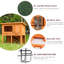 Chagnon Weather Resistant Rabbit Hutch
