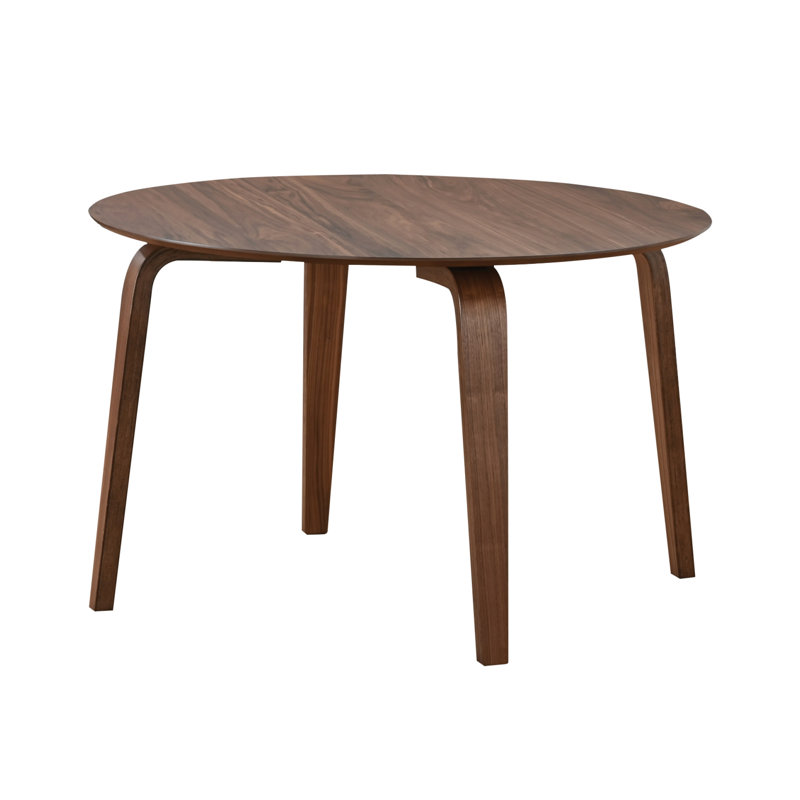 Uptown-Walnut 48" Round Table., Walnut