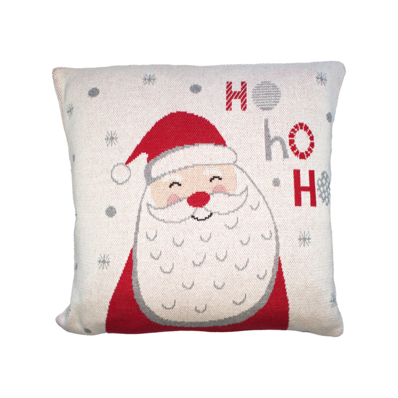 Abstract Cotton Throw Pillow