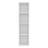 Cale Wall Cabinet, 4 Shelves, White