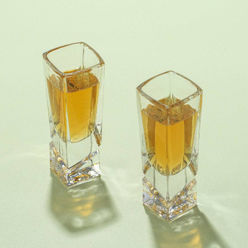 JoyJolt Carre Shot Glass, 2 oz.