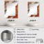 Miroir mural Cowins - Abstract Collages MIR131610-1535721048