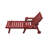 Grzedzinska Reclining Outdoor Lounge Adirondack Chair-1990471276