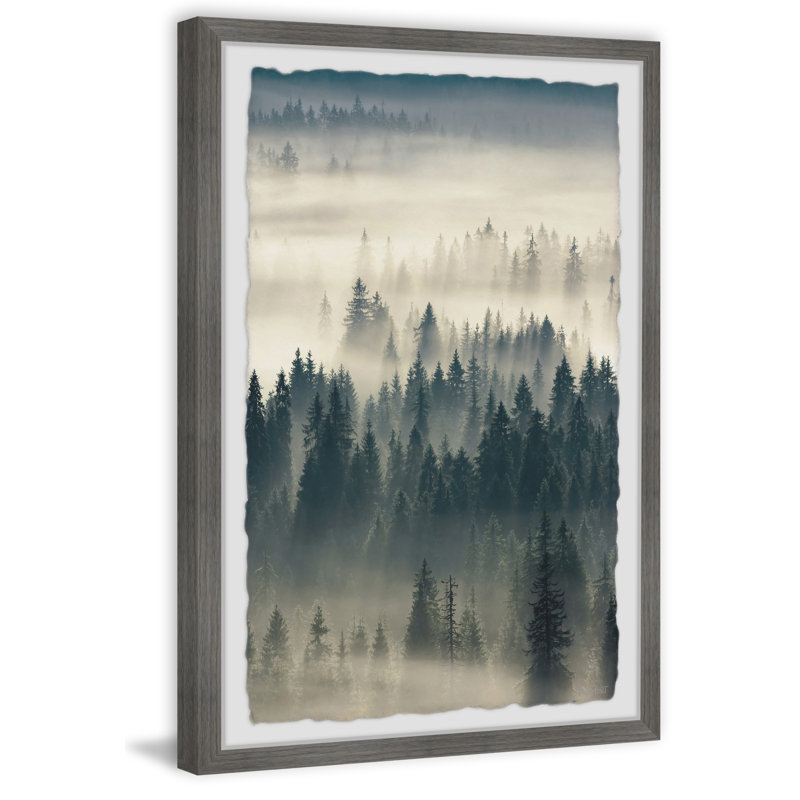 Come To The Woods - Single Picture Frame Print, 30cm H x 20cm W x 3.81cm D