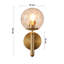 Moonya Iron Armed Sconce