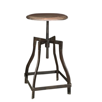 Bella Swivel Adjustable Height Bar Stool