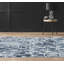 Tapis abstrait bleu-1635697049