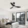 42''/52'' 3 - Blade Dimmable Ceiling Fan With Led Light & Remote Control