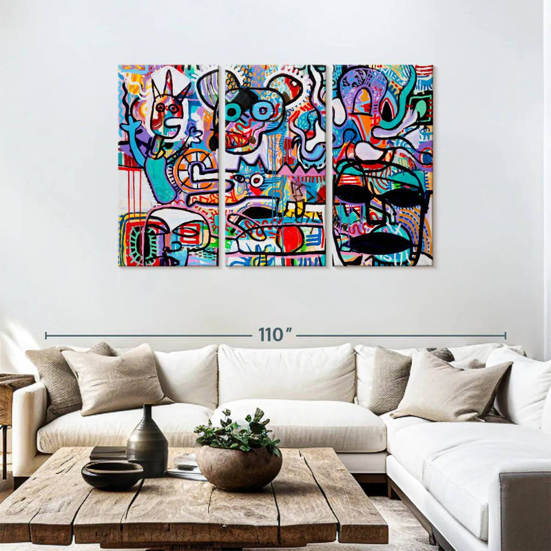 Kelan Cavecophony, 48" H x 74" W