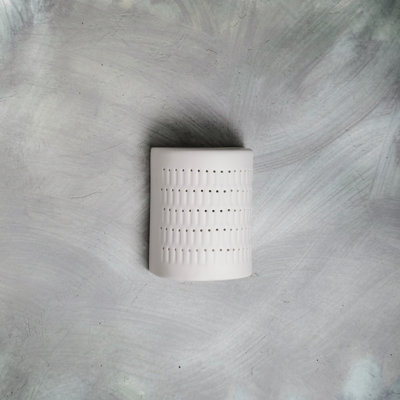 Applique murale d'extérieur en céramique Carely, ampoule DEL incluse