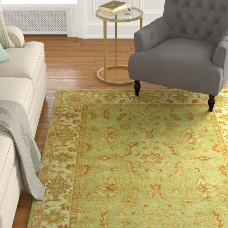 Kirtley Wool Oriental Indoor Rug, Rectangle 5'6" x 8'6"