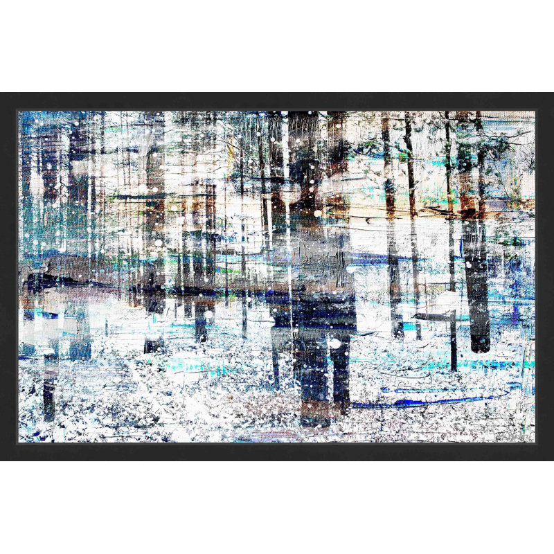 « désert forest »-cadre photo, reproduction d’art sur papier, H 30 po x l 45 po x P 1,5 po