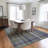 Alfonzo Washable Striped Indoor / Outdoor Rug-364748995