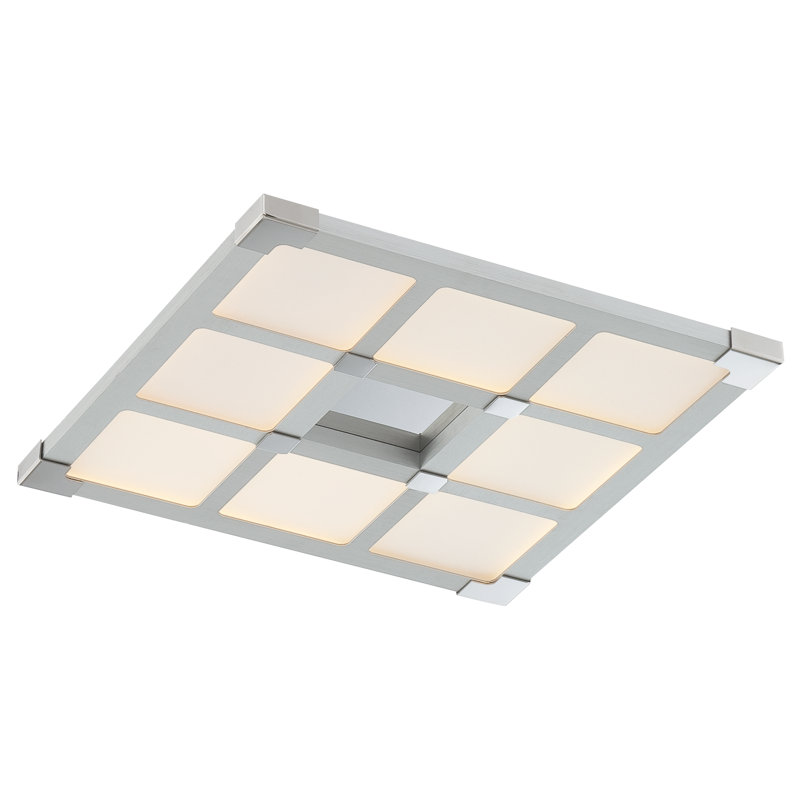 Plafonnier encastré 8 lumières del Logston